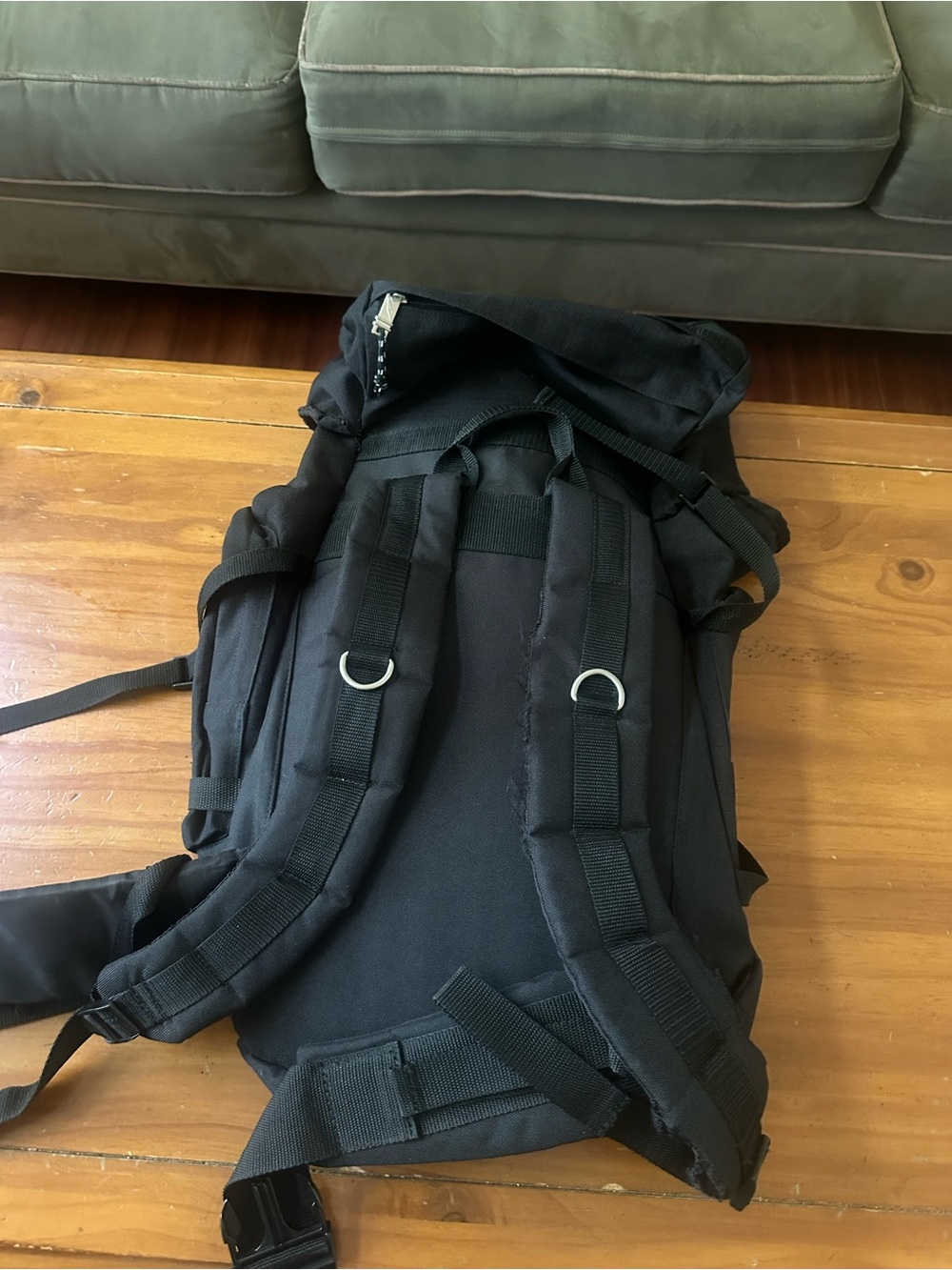 Compass Black Backpack - Picture 3 of 4